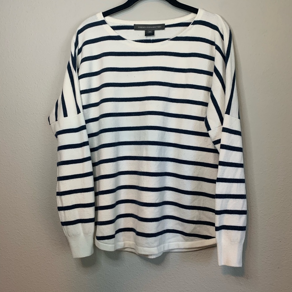 FRENCH CONNECTION Stripped Sweater